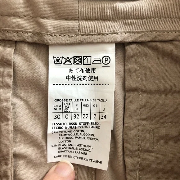 ❌ ❌ ❌ NWOT Max Mara Weekend Osella Cotton Blend Cigarette Trousers - Picture 6 of 10